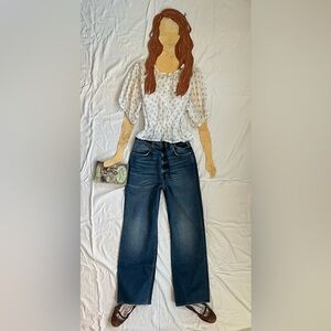 Doen Romantic Narcissa Blouse sz XL